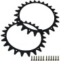 PETSTIBLE 2 puntas robóticas para cortacésped L de 225 mm, ruedas de tracción antideslizantes para modelos Landroid, WR153E