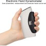 Dinamómetro de Mano Electrónico, Dinamómetro de Mano Digital, Empuñadura de Mano con Pantalla LED con USB Recargable, Empuñadura