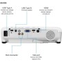 Proyector EB-FH08 Full HD con lámpara, 2 puertos HDMI, impresionantes tamaños de imagen sobre pantallas de hasta 337″ y 3600