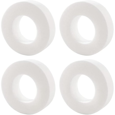 Reinscer 4 piezas anillo de escalada para robot de piscina 6101611-R4, M200 M400 M500 cubierta de rueda