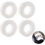 Reinscer 4 piezas anillo de escalada para robot de piscina 6101611-R4, M200 M400 M500 cubierta de rueda