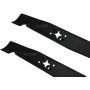 perfektGarten 2 cuchillas para cortacésped de 46 cm compatibles con Viking MB 448 448.1 T TC TX VC / 6358 702 0100 A