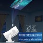 Philips, Neopix 244, Proyector de cine en casa, Full HD 1920x1080p, 250 lúmenes, fuente de luz LED, modo espejo, Wi-FI 6, sonido