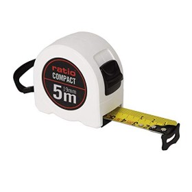 Flexometro cinta 19/5 mts.compact ratio