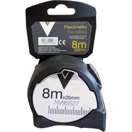 FLEXOMETRO MEDICION NIVEL CON FRENO METAL 08MT-25.0MM NV95527