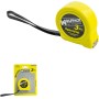 WOLFPACK LINEA PROFESIONAL 2300514 Flexometro Sin Freno 3 Metros/Ancho Cinta 16 mm, Multicolor, único