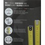 Medid 8255 - Flexómetro bimaterial cinta nylon coated 5mx25mm