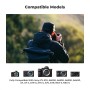 K&F Concept 3-Pack NP-FW50 1100mAh Batería y Cargador LCD de 3 Bahías Compatible con Sony ZV-E10, Alpha A6000 A6300 A6400 A6500
