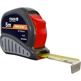 FISCO TV5M-SR - Flexómetro clase I con caja ABS con empuñadura de goma TRI-LOK (5x25)