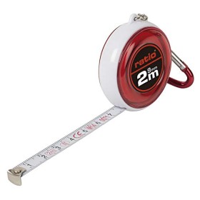 Flexometro llavero cinta 9/2 mts.ratio