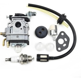 HomeVortex Kit de carburador de motor para Kawasaki TH23 TH26 TH34 23CC-35CC recortadora y desbrozadora, pieza de repuesto con