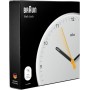Braun Clásico Reloj de Pared analógico Movimiento de Cuarzo silencioso, fácil de Leer, 23 cm de diámetro en Color Negro, Modelo
