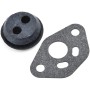 HomeVortex Kit de carburador de motor para Kawasaki TH23 TH26 TH34 23CC-35CC recortadora y desbrozadora, pieza de repuesto con