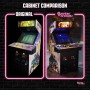 Numskull quarter arcades TMNT Turtles in Time Collector's Edition Mini Arcade - 1/4 Scale Real Wood Replica, Original ROM,