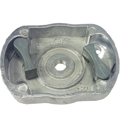 IMJ-Global - Dial de Corte de Arranque para desbrozadora | 65 x 48 x 16 mm | Rosca M8 | Aluminio | Pieza de Repuesto