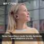 Sony WF-C710NSA Auriculares inalámbricos In-Ear con Noise Cancelling, Ligeros, Controles táctiles, Conexión Multipunto, IPX4,