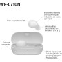Sony WF-C710NSA Auriculares inalámbricos In-Ear con Noise Cancelling, Ligeros, Controles táctiles, Conexión Multipunto, IPX4,