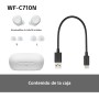 Sony WF-C710NSA Auriculares inalámbricos In-Ear con Noise Cancelling, Ligeros, Controles táctiles, Conexión Multipunto, IPX4,