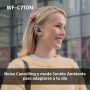 Sony WF-C710NSA Auriculares inalámbricos In-Ear con Noise Cancelling, Ligeros, Controles táctiles, Conexión Multipunto, IPX4,