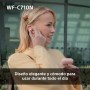 Sony WF-C710NSA Auriculares inalámbricos In-Ear con Noise Cancelling, Ligeros, Controles táctiles, Conexión Multipunto, IPX4,