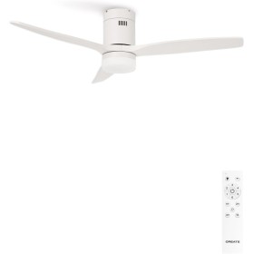 CREATE / WINDCALM/Ceiling fan with white light with remote control/40W, silent, Ø132 cm, 6 speeds, 3 light temperatures, timer,