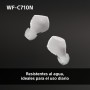 Sony WF-C710N Auriculares inalámbricos Noise Cancelling, Ligeros, Controles táctiles, Conexión Multipunto, IPX4, hasta 40 Horas