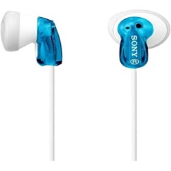 Sony Mdre9Lpl - Auriculares de Botón, Blanco y Azul, 5