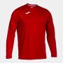 Joma - Camiseta Deportiva Manga Larga Hombre , 6XS - 3XL - Transpirable y Secado Rápido - Combi