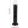 Elprico Tower Fan, 90° Oscillating Tower Fan, Fast Cooling, Quiet Operation, Portable Bladeless Fan with Light for Home,