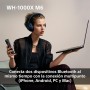 Sony WH-1000XM6 Auriculares Bluetooth inalámbricos con Noise Cancelling, Sonido de Alta resolución, cómodos, diseño Plegable,