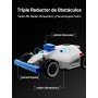 MAMMOTION LUBA 2 AWD 3000 Robot Cortacésped (Versión 2024), Perímetro Libre de Cables para 3000m² de Césped 80% de Pendiente,