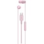 Sony MDR-EX110AP - Auriculares in-ear (con micrófono, control remoto integrado), Color negro, Alámbrico