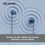 Sony MDR-EX110AP - Auriculares in-ear (con micrófono, control remoto integrado), Color negro, Alámbrico