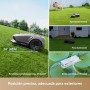Mova 600 Robot Podadora, Configuración Inalámbrica UltraView™ y Mapeo Preciso de hasta 600 m², Evasión de Obstáculos