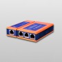 Comprobador de cables Ethernet portátil, comprobador de cables de red, herramienta de prueba de evaluación de la intensidad de