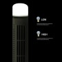 Elprico Tower Fan, 90° Oscillating Tower Fan, Fast Cooling, Quiet Operation, Portable Bladeless Fan with Light for Home,