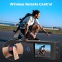 AKASO EK7000 Cámara Deportiva 4K con Tarjeta de Memoria microSDXC de 64GB Cámara de acción 4K 20MP WiFi Gran Ángulo 170° con EIS