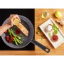 Tefal Natural On Wok Frying Pan 28 cm Heavy Duty Mineral Coating, Thermo-Signal, Thermo-Fusion, Deep Shape, All Hobs, Oven Safe,