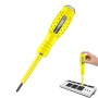 Pen a prueba de voltaje - Pen a prueba de electricidad | Destornillador de probador de voltaje preciso | Detector de