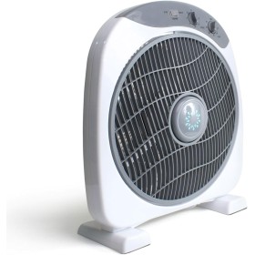 THE SECRET HOME - Floor Fan with Base - 45 cm Height - Fan with Various Speeds - Ideal for Bedroom, Dining Room, Living Room or