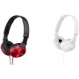 Sony MDR-ZX310APW - Auriculares de diadema cerrados (con micrófono, control remoto integrado), blanco