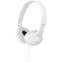 Sony MDR-ZX310APW - Auriculares de diadema cerrados (con micrófono, control remoto integrado), blanco