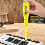 Pen a prueba de voltaje - Pen a prueba de electricidad | Destornillador de probador de voltaje preciso | Detector de