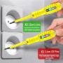 Pen a prueba de voltaje - Pen a prueba de electricidad | Destornillador de probador de voltaje preciso | Detector de