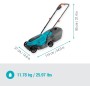 Gardena EasyMax 32/18V Cortacésped de Rendimiento Listo para Usar con batería P4A