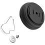Cortacésped de metal desbrozadora cabeza protector de césped base eléctrica cortacésped piezas Heavy Duty accesorios