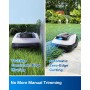 ECOVACS Goat O500 Panorama Robot cortacésped 500㎡, sin configuración, navegación Visual panorámica Mejorada con LiDAR, diseño