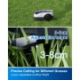 ECOVACS Goat O500 Panorama Robot cortacésped 500㎡, sin configuración, navegación Visual panorámica Mejorada con LiDAR, diseño