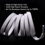 Olukssck 2 Pares Cordones Elásticos Sin Nudo con Hebilla Metal | Cordones de Zapatos de Deporte | Cordones Elásticos Zapatos