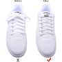 Olukssck 2 Pares Cordones Elásticos Sin Nudo con Hebilla Metal | Cordones de Zapatos de Deporte | Cordones Elásticos Zapatos